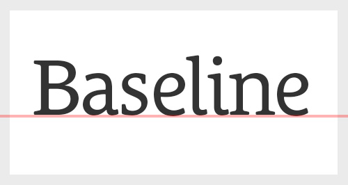 Baseline. css baseline