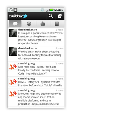 pattern-action-bar Screenshot
