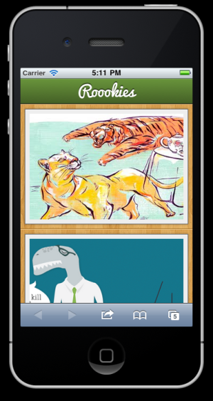 Rookies App screenshot